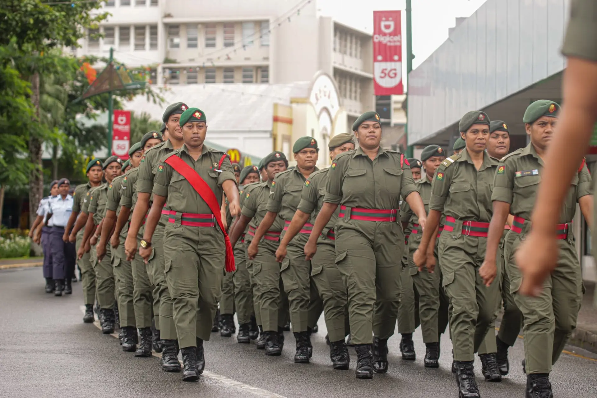 A new gender assessment has recommended the RFMF aim for women to make up 40% of new recruits by 2030.