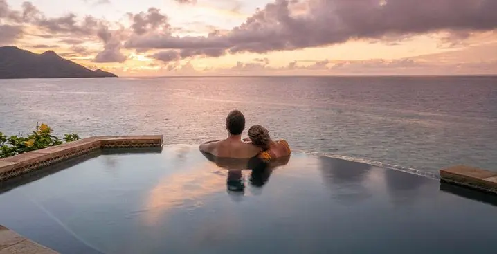 Royal Davui Island Resort ranked 6th best adults only resort in the world.
