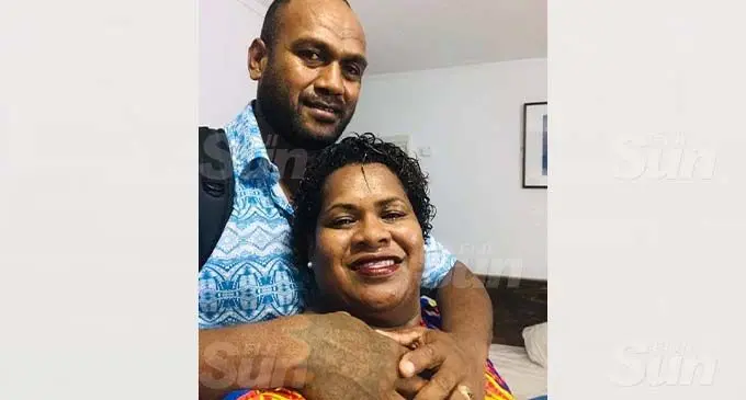 Eneri Ratudradra and his wife, Repeka.