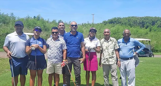 Members of Golf Fiji at Natadola Bay Golf Course on March 26, 2023. Photo: Waisea Nasokia 