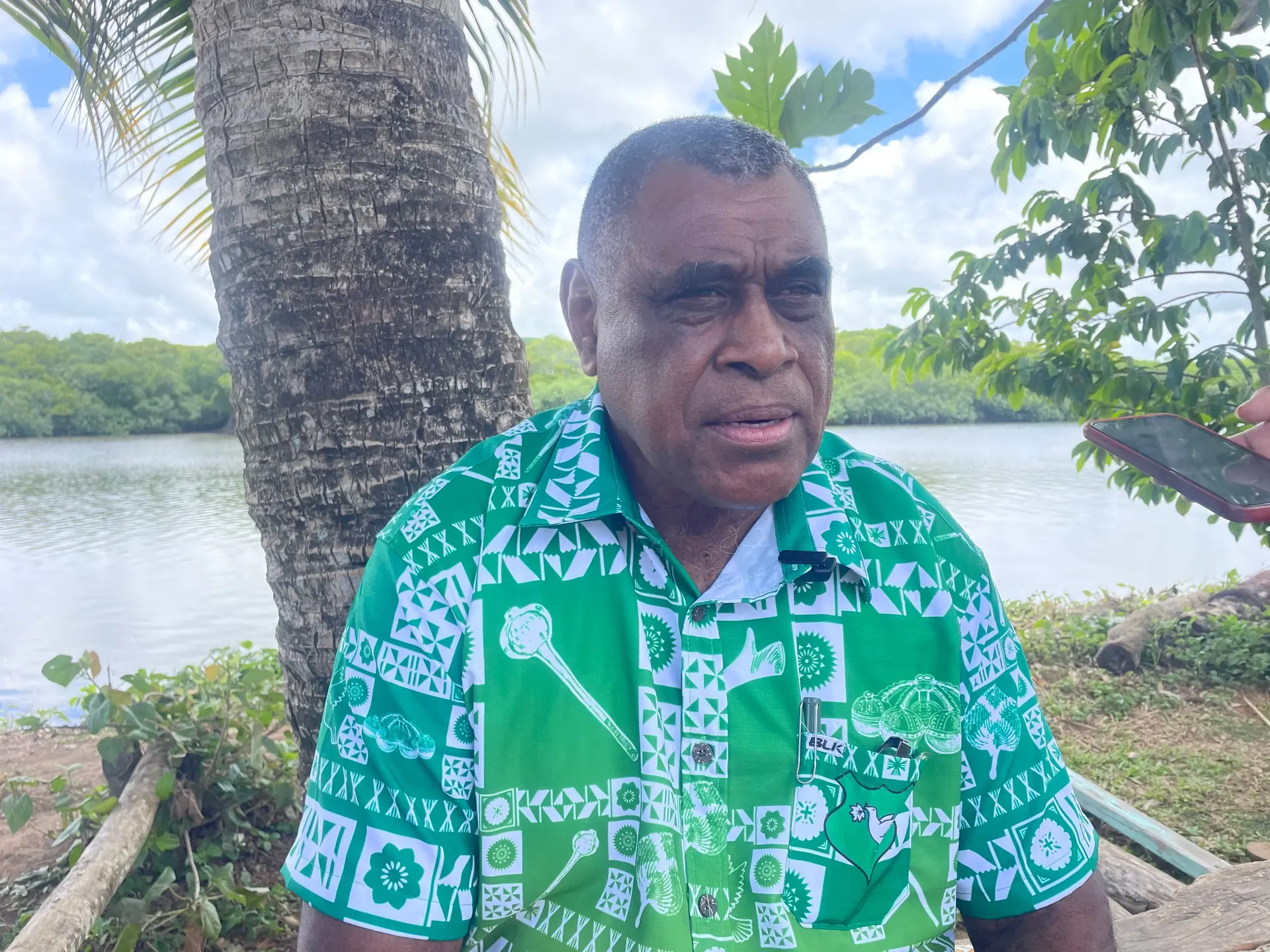 Chairman of the Tailevu Provincial Council meeting, Ratu Semi Matalau. 