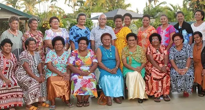 Women who are part of the Soqosoqo Vakamarama i Taukei ni Yasana ko Ba, (SSViT) in Nadi during one of their meeting.