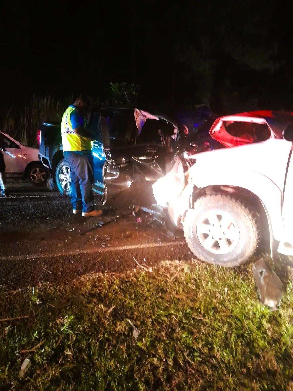 Police investigation, freak accident