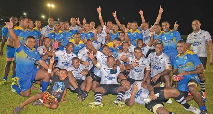 BLK Nadroga and Northland rugby players after their Skipper Cup Premiership clash at Ratu Cakobau Park, Nausori on May 10, 2019.   Photo: Ronald Kumar