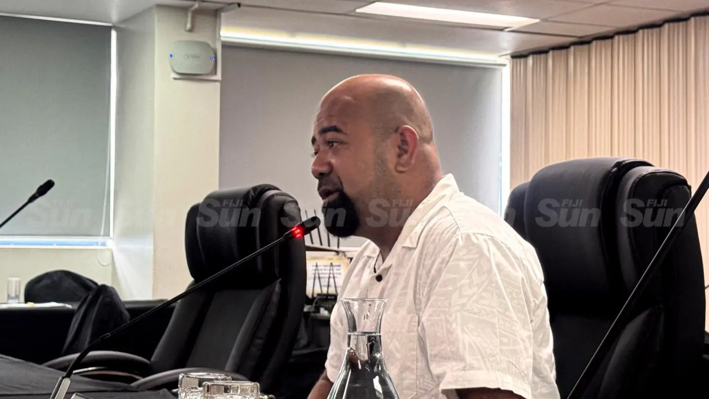 Rainbow Pride Fiji representative Christopher Lutukivuya.