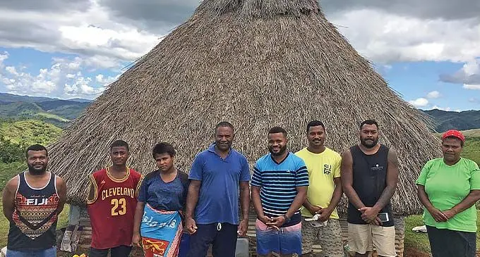 Unravel Fiji team with Nokonoko villagers in Navosa, Nadroga on November 26, 2022. Photo: Sosiveta Korobiau.