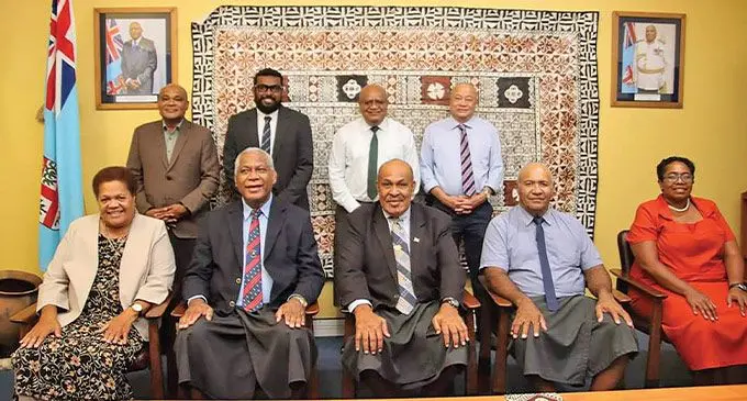 Dr Jone Baleidrokadroka (sitted-2nd-From-Left)