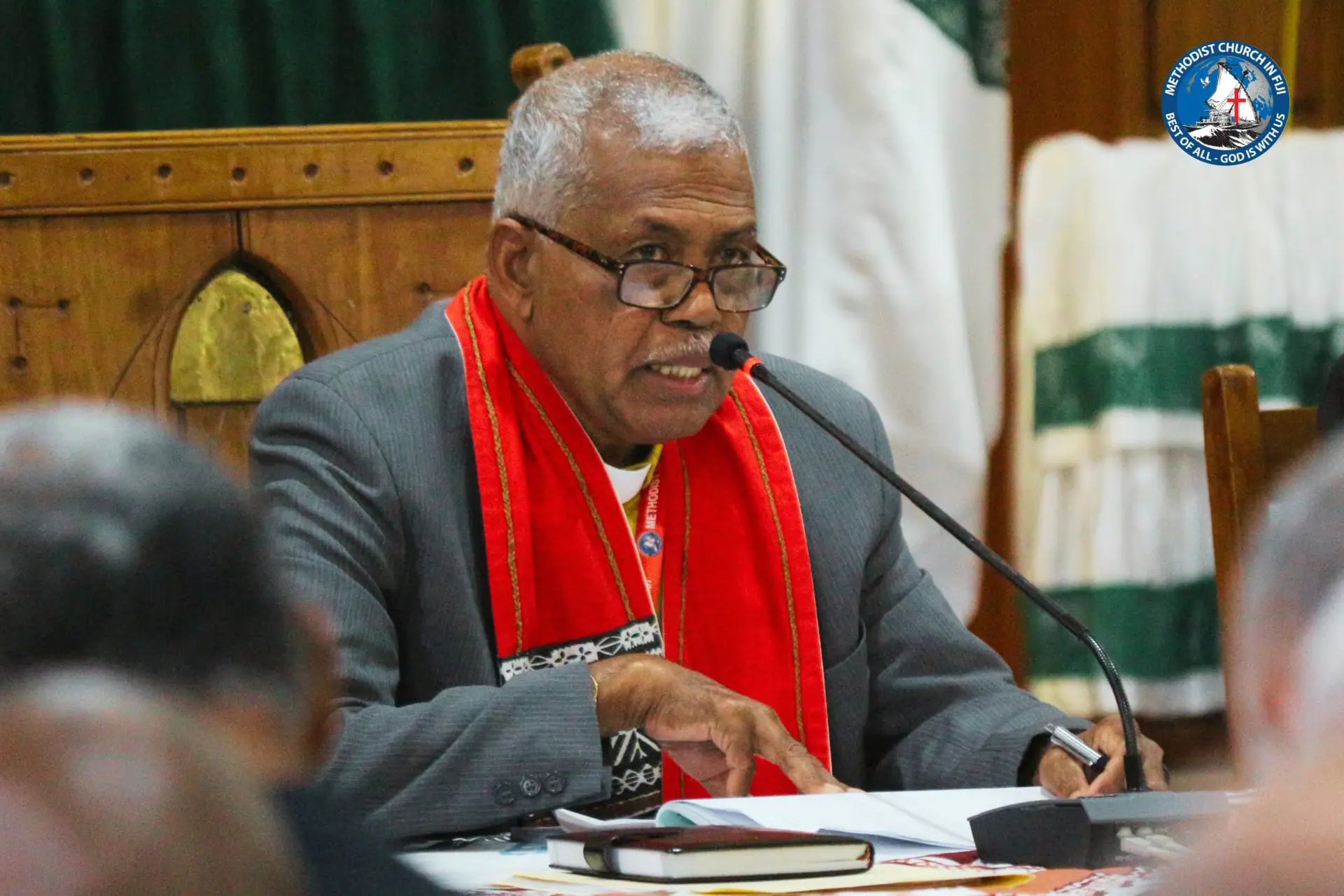 Methodist church president Dr Semisi Turagavou