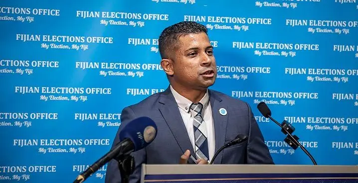 Former Supervisor of Elections Mohammed Saneem. 