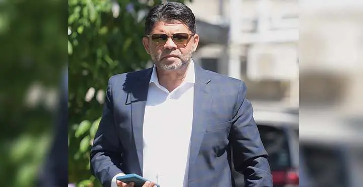 Former Attorney-General Aiyaz Sayed-Khaiyum outside the Suva courthouse on September 12, 2023. Photo: Ronald Kumar