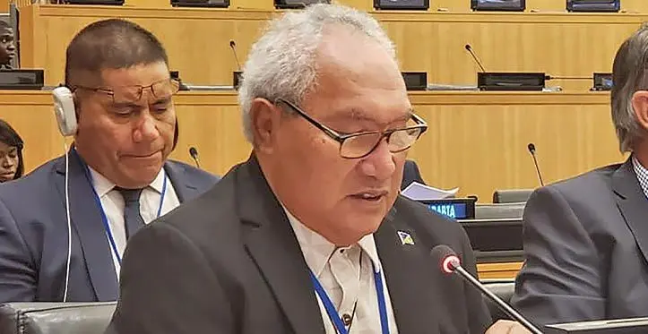 Ulu-O-Tokelau Faipule Kelihiano Kalolo.