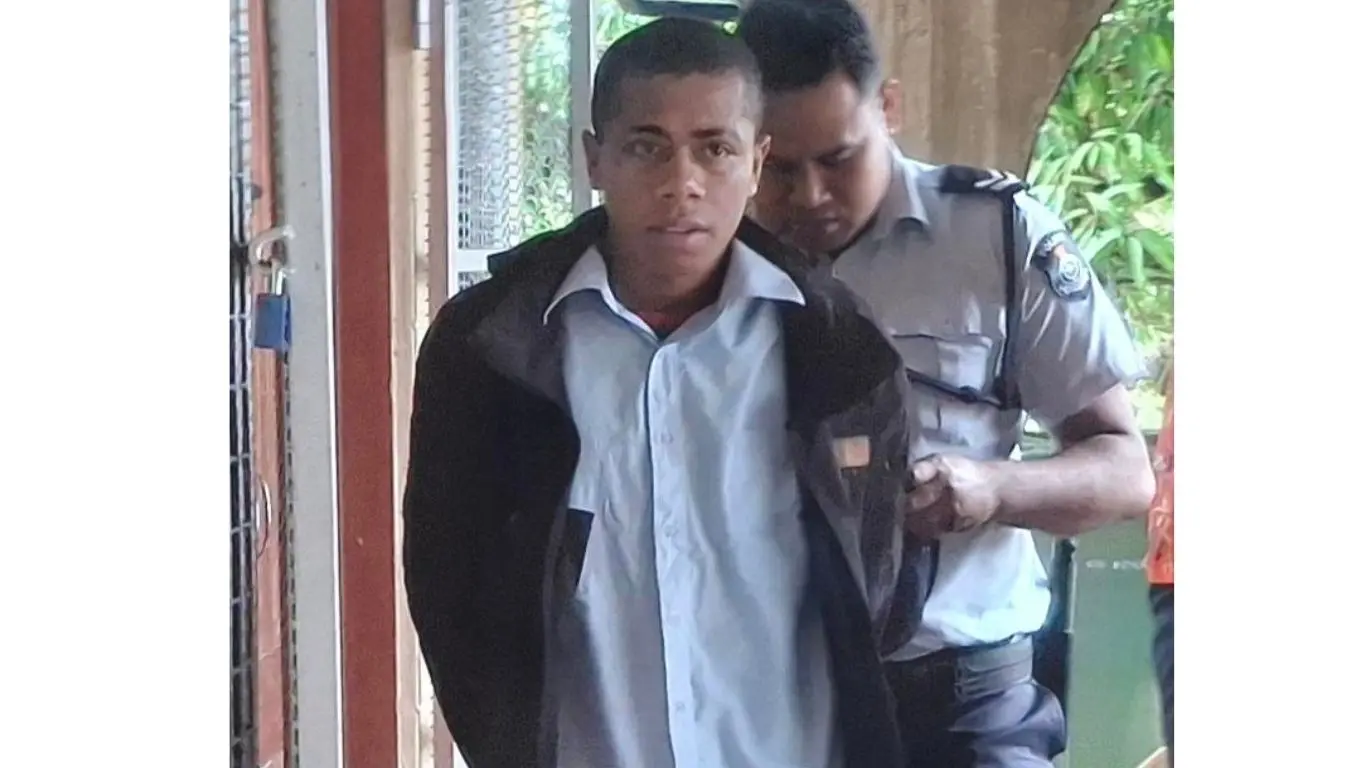 Murder accused Vereti Tavisoro at the High Court in Lautoka