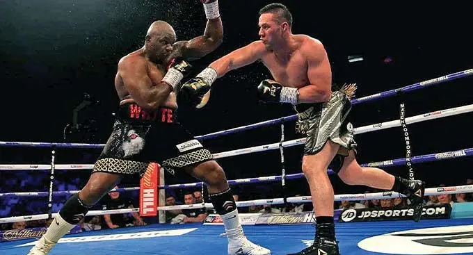 Dillian Whyte and Joseph Parker went toe-to-toe in a London thriller in 2018.