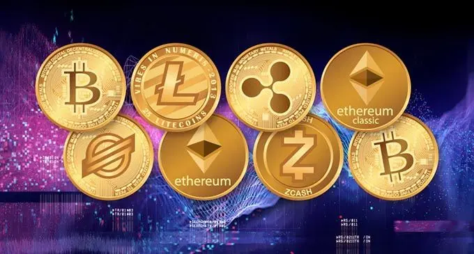 8 Of the most well known types of cryptocurrencies 