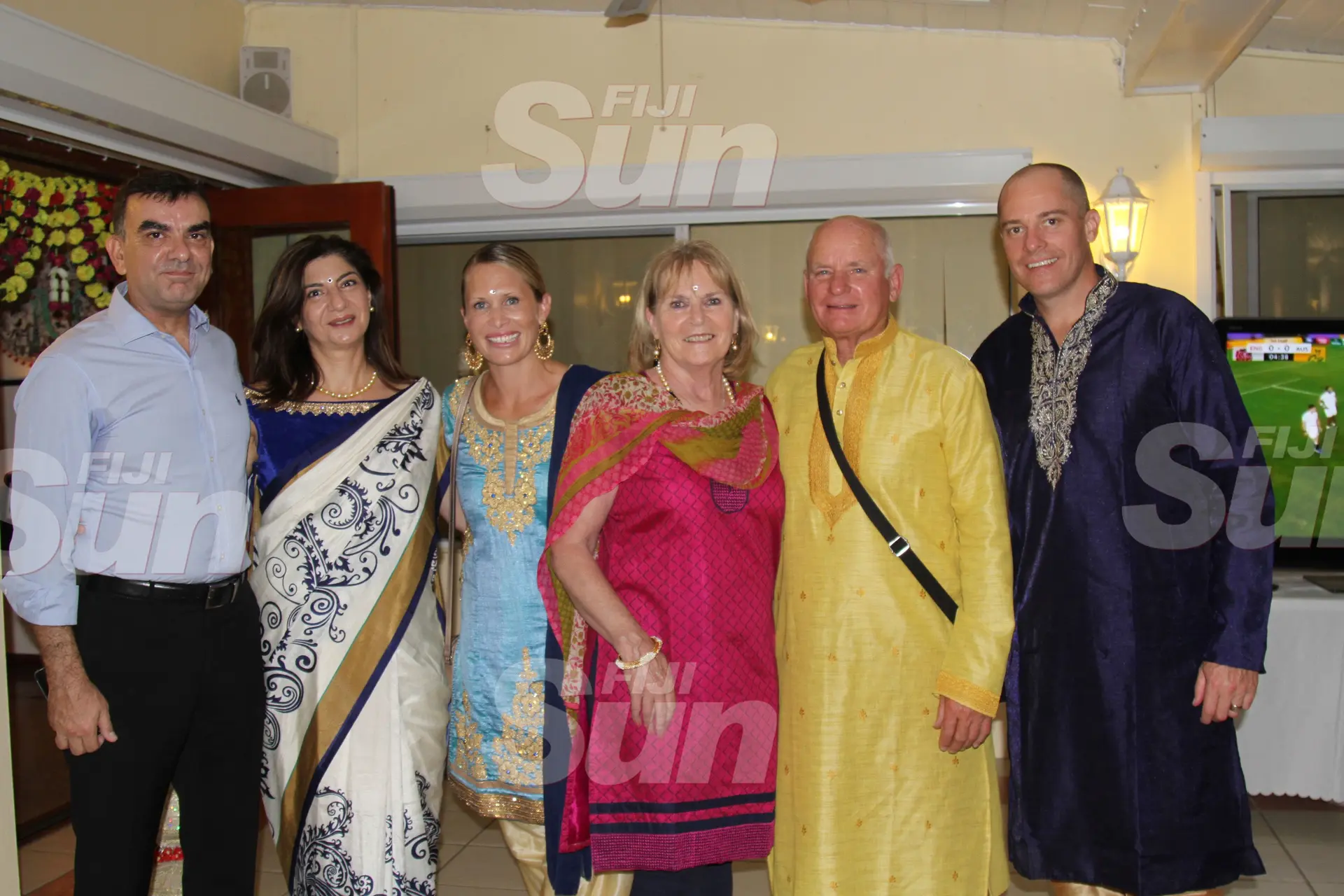 Guests at the British High Commissioner’s residence on October 19, 2019. Photo: Kelera Sovasiga Scan