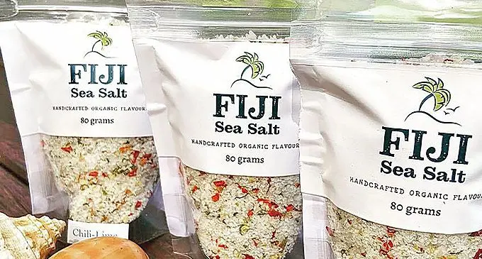 Flavors of Fiji Sea Salt.
