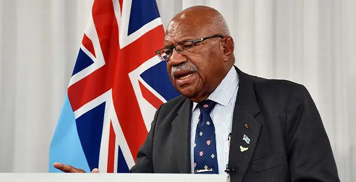Prime Minister Sitiveni Rabuka during the press conference on January 18, 2023. Photo: DEPTFO News