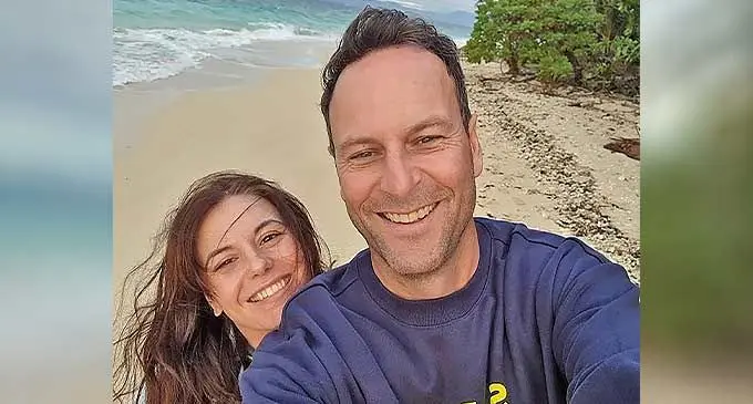 Kellie Hill with husband Brent Hill.