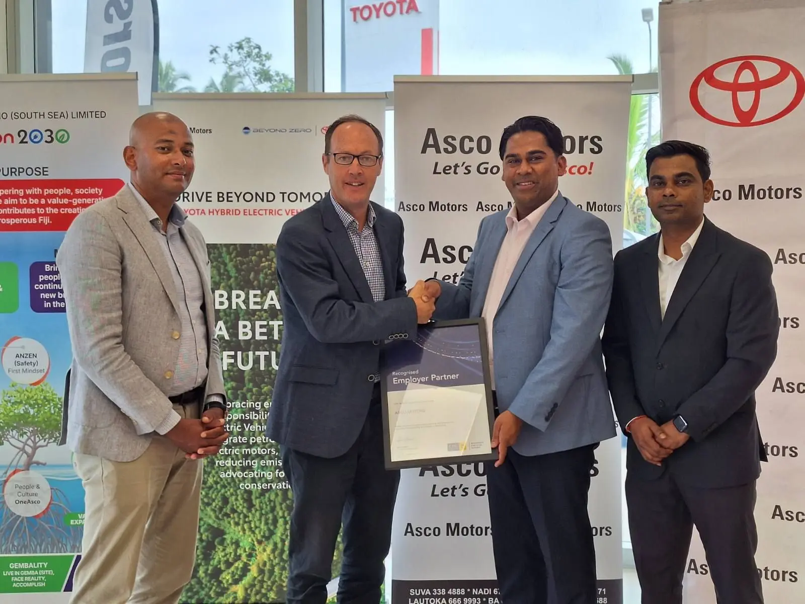 Asco Motors Fiji Earns CPA Australia Employer Recognition