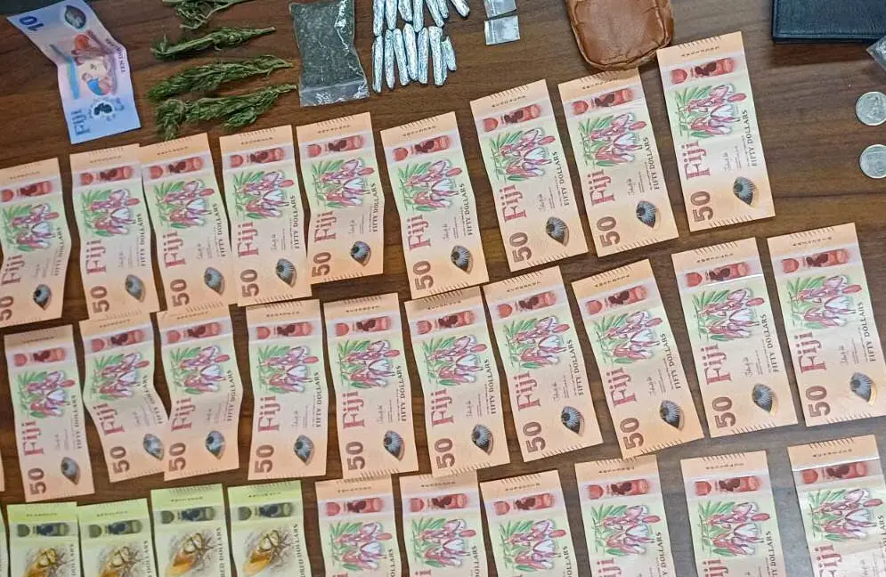 Police said the man was carrying $2,121.20, which investigators suspect could be proceeds of crime.