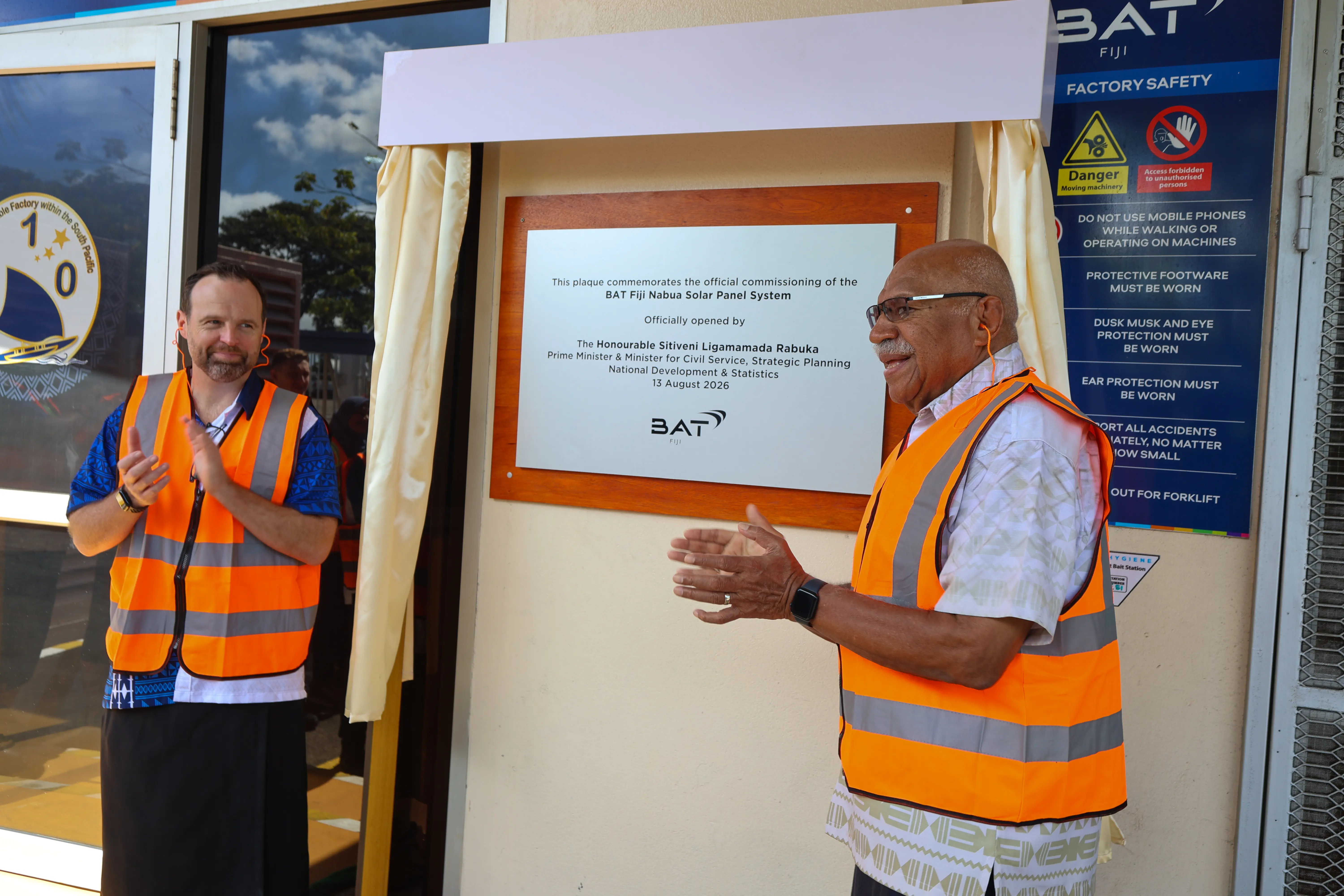 PM Rabuka urges businesses to invest in renewable energy