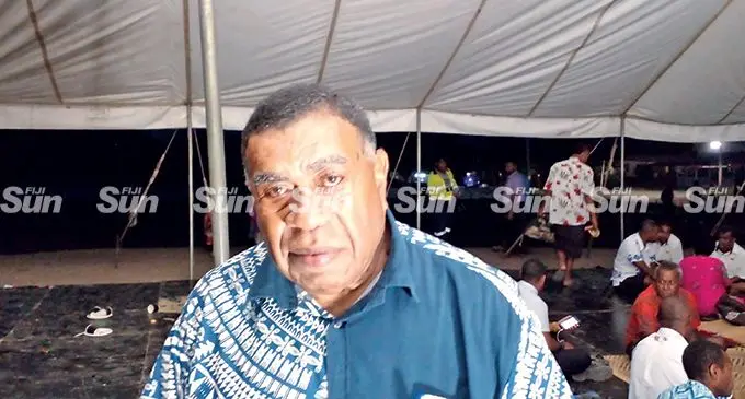 Head of Navusabalavu landowning unit in Tavua, Manasa Naiceru