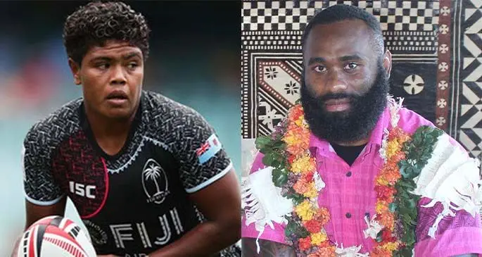 Rusila Nagasau and Semi Radradra. 