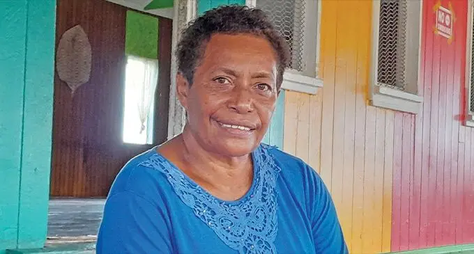 Joana Qounadovu of Suvavou Village. Photo: Wati Talebula-Nuku