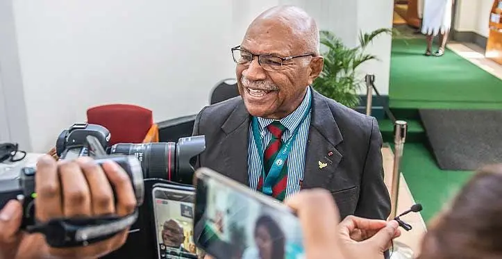 Prime Minister Sitiveni Rabuka.
