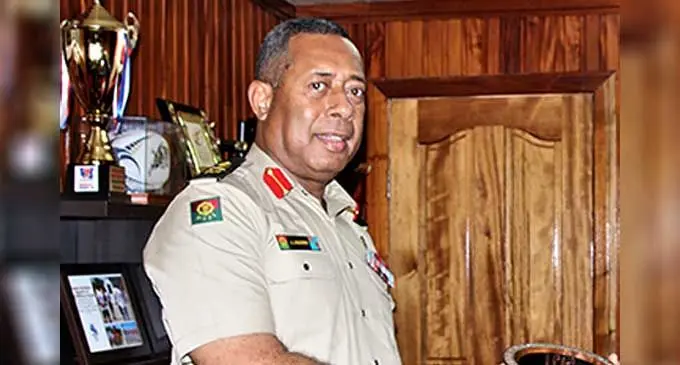 RFMF Commander Major-General Ro Jone Kalouniwai. Photo: RFMF Media Cell