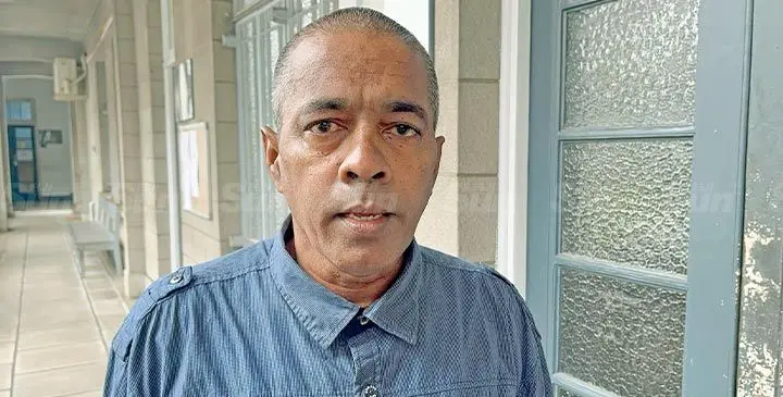 Accused Kishore Kumar outside the Suva Magistrate Court. Photo: Beranadeta Nagatalevu