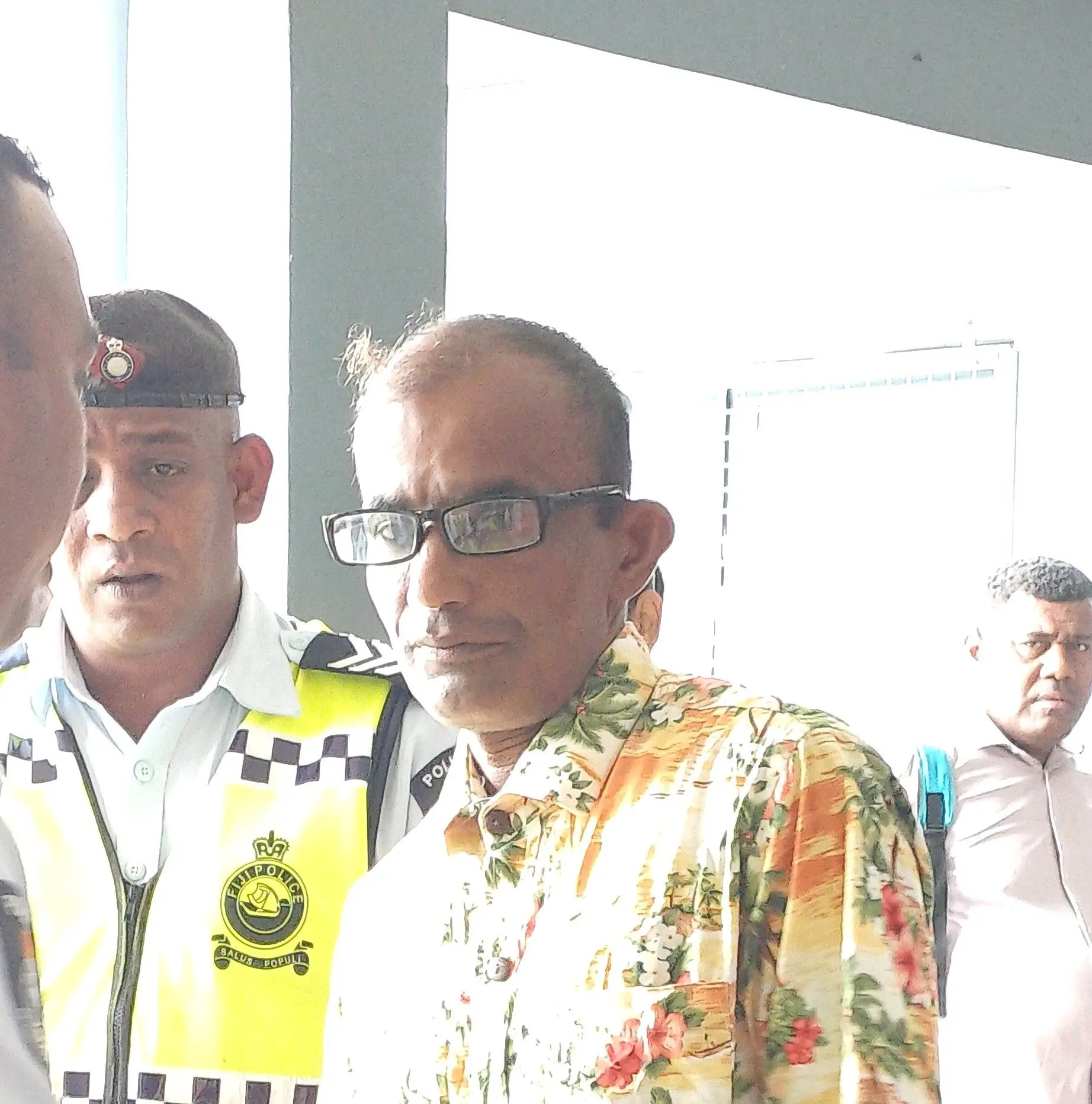 Krishna Prasad outside the Labasa Magistrate Court on November 5, 2025.