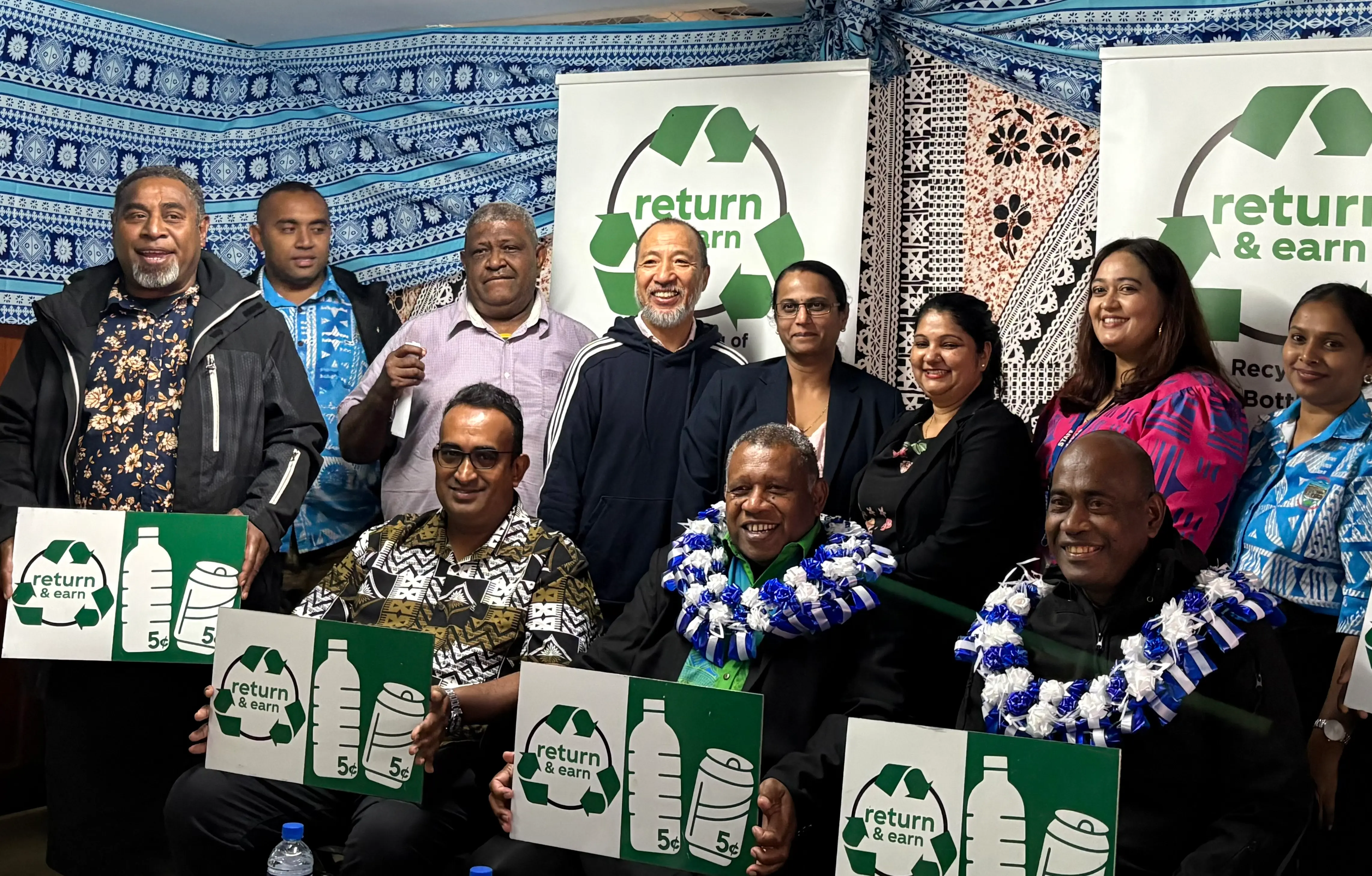 Korovou joins Fiji’s recycling network, 7.5m beverage containers recovered