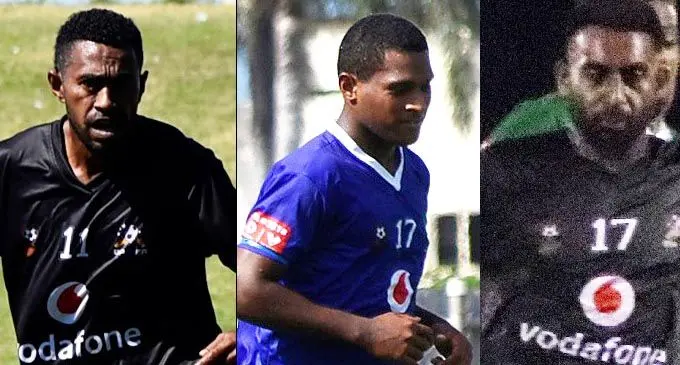 L-R: Ilimotama Jese, Kolinio Sivoki and Narendra Rao. 
