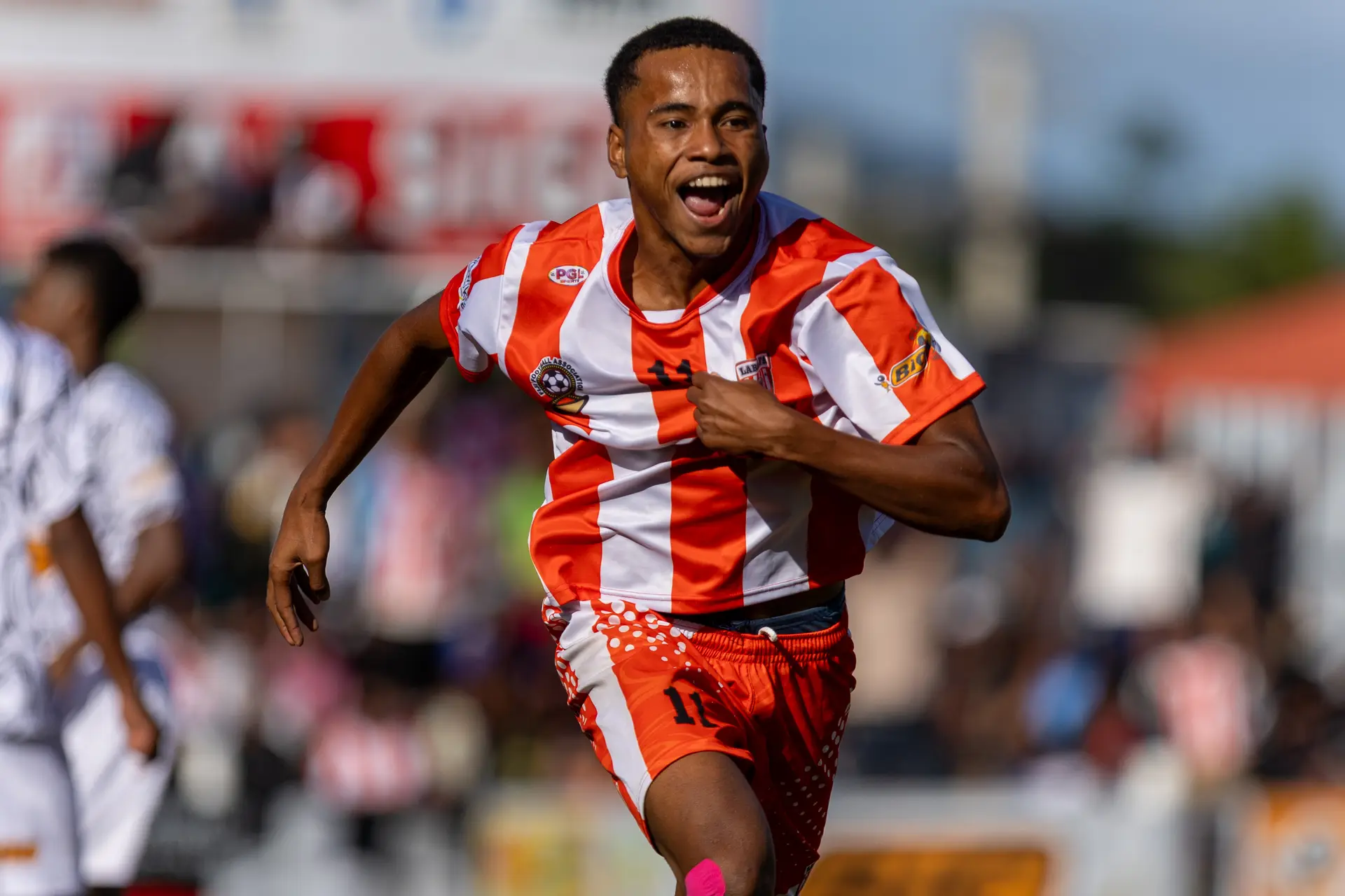 Labasa striker Jovesa Uge