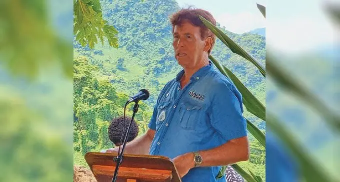 Rotary Club of Savusavu president, Gene Calvert.