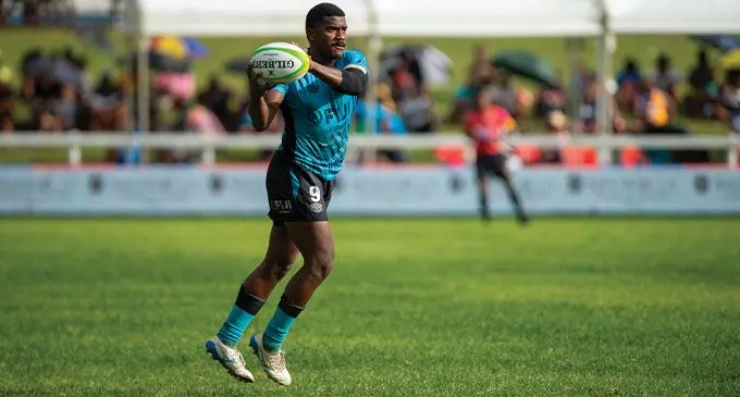 Fiji Airways men's 7s halfback Pilipo Bukayaro. PHOTO: Leon Lord