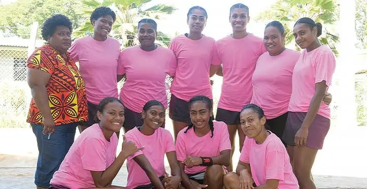 Lautoka Netball team at the FMF Gymnasium in Suva on May 27, 2023. Photo: Ronald Kumar