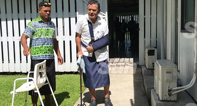 Jale Baba outside the Suva Magistrate Court. Photo: Ashna Kumar