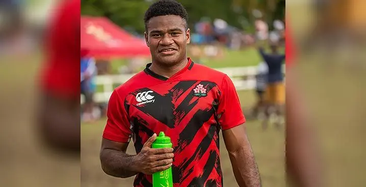 Eroni Naua Nabulagi was the top try scorer at the McDonald’s Fiji Coral Coast 7s at Lawaqa Park, Sigatoka on January 14, 2023. Photo: Leon Lord
