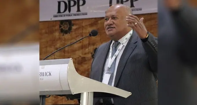 Supreme Court Judge, Justice Isikeli Mataitoga.
