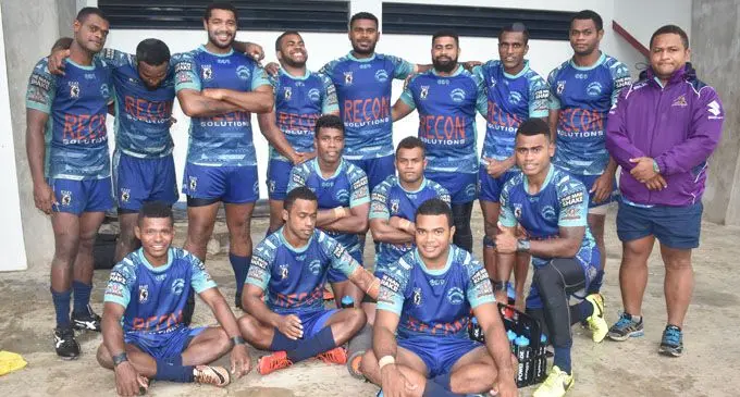 The West Dolphins during the Vodafone 9s 2018 at Lawaqa Park in Sigatoka on February 10, 2018. Photo: Arieta Vakasukaqa.