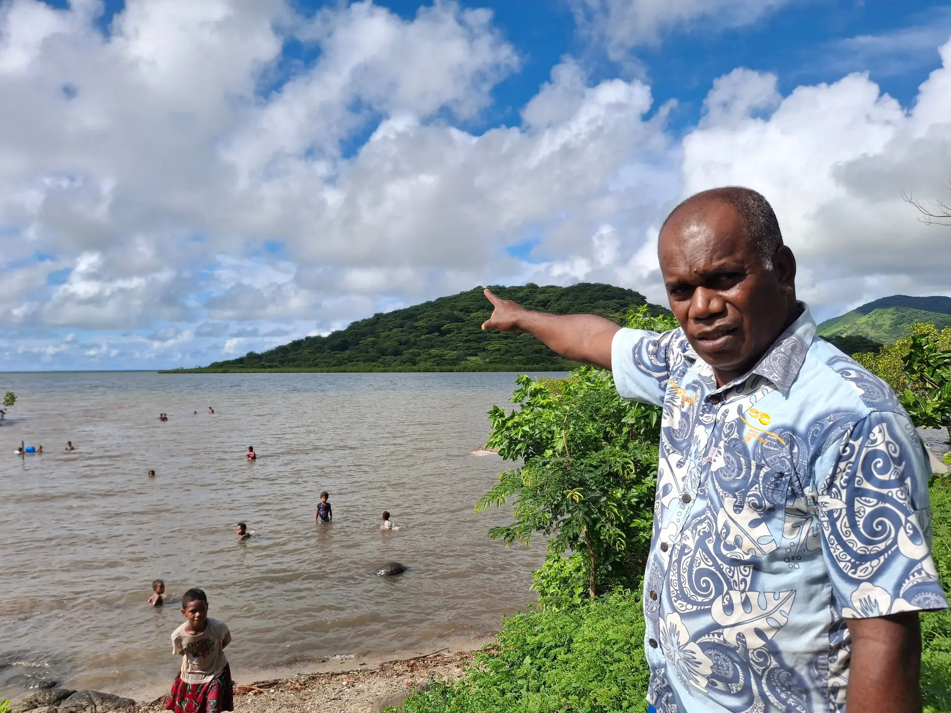 Vatutavui Village headman Niko Sucuvakaivalu