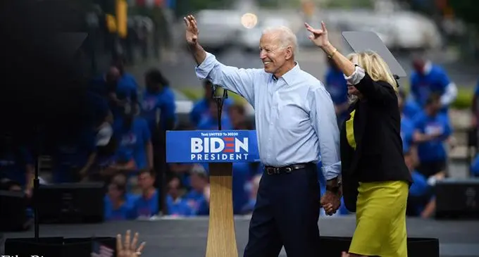 Former U.S. Vice President Joe Biden attends a rally in Philadelphia on May 18, 2019. Joe Biden on Saturday kicked off his running campaign for the 2020 presidential election in Philadelphia. (Xinhua/Liu Jie)