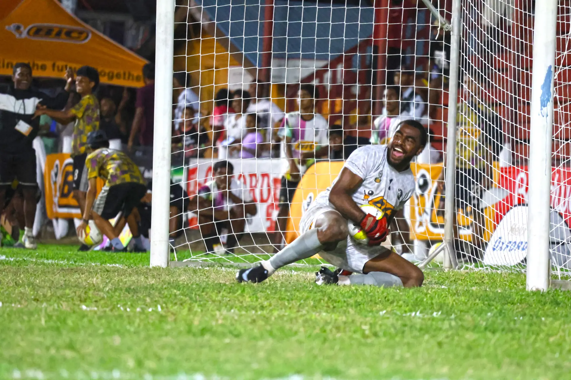 Like father, like son. That is the story of Roylux Realty Ba goalkeeper Isikeli Sevanaia who was the hero of their 3-1 penalty shootout win against Navua in the BiC Fiji FACT win at Subrail Park, Labasa, last night. 