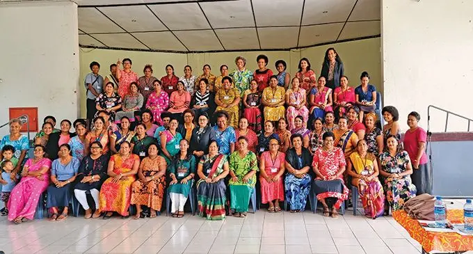 Female MP’s with participants of the Commonwealth Parliamentary Association Mentoring Workshop for Aspiring Women Politicians in Labasa on May 18, 2022.  Photo: Sampras Anand
