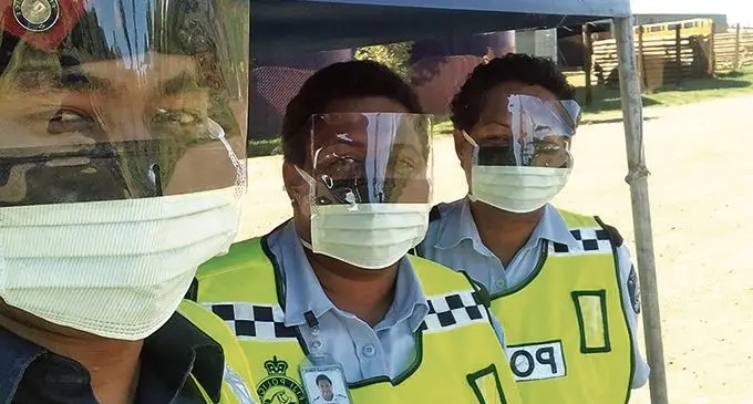 Police operations are underway as they continue to monitor the borders of entry into the Nadi-Lautoka containment area. Photo:  Fiji Police Force