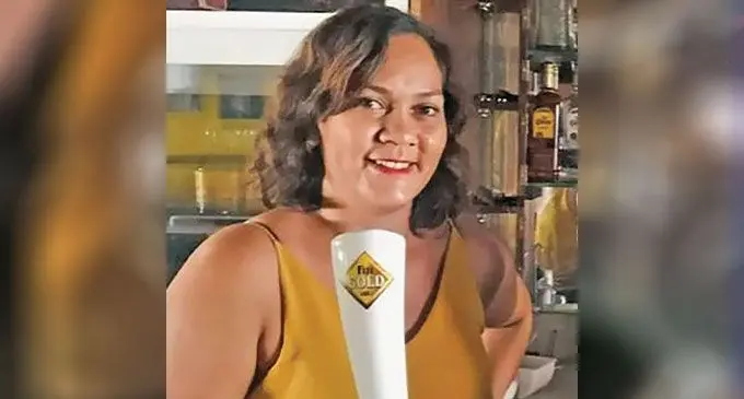 Down Under Pub owner Caroline Wainiqolo Cooke.