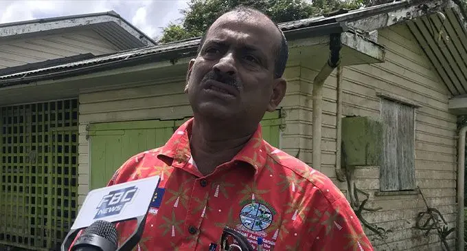 Ministry of Agriculture central division regional manager Mohammed Khan during the media tour on February 25, 2023. Photo: Nacanielei Tuilevuka 
