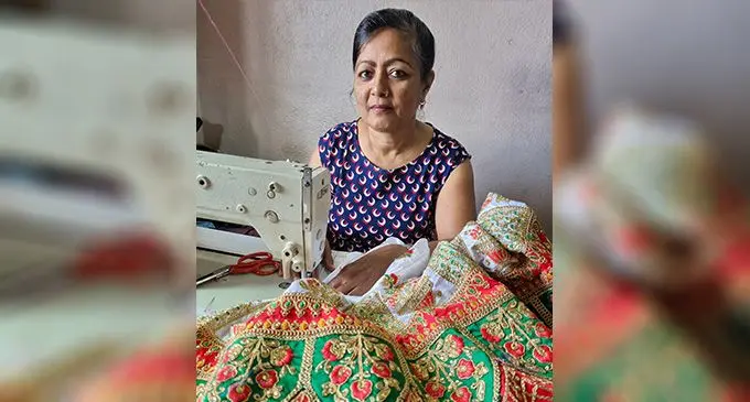 Rohini Lata in her store in Suva. Photo: Laiseana Nasiga.